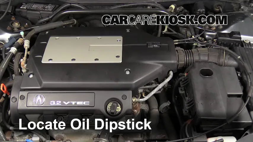 2002 Acura TL 3.2L V6 Oil Check Oil Level